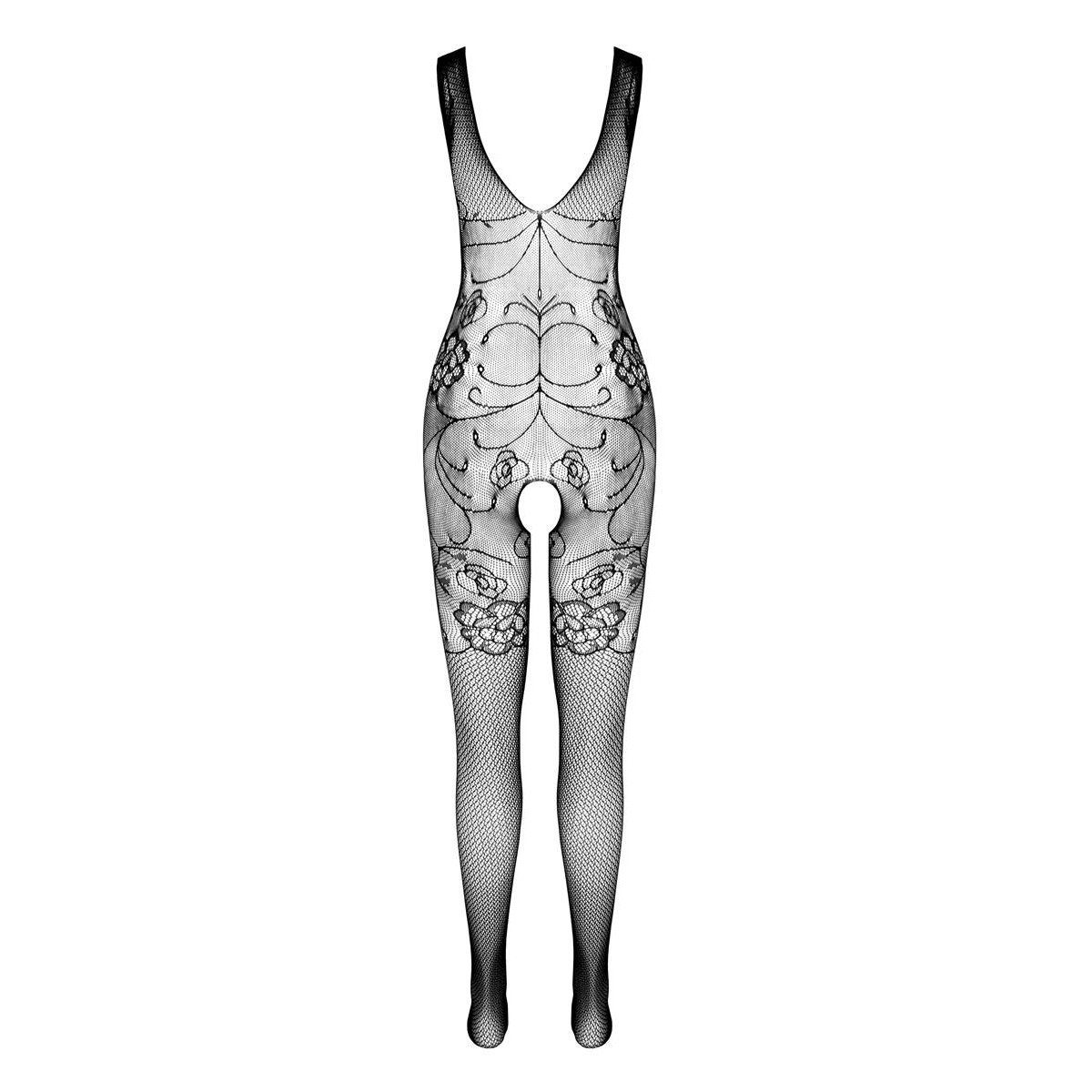Passion Eco PE BS012 (S/L) Collection ECO Bodystocking - Catsuit white