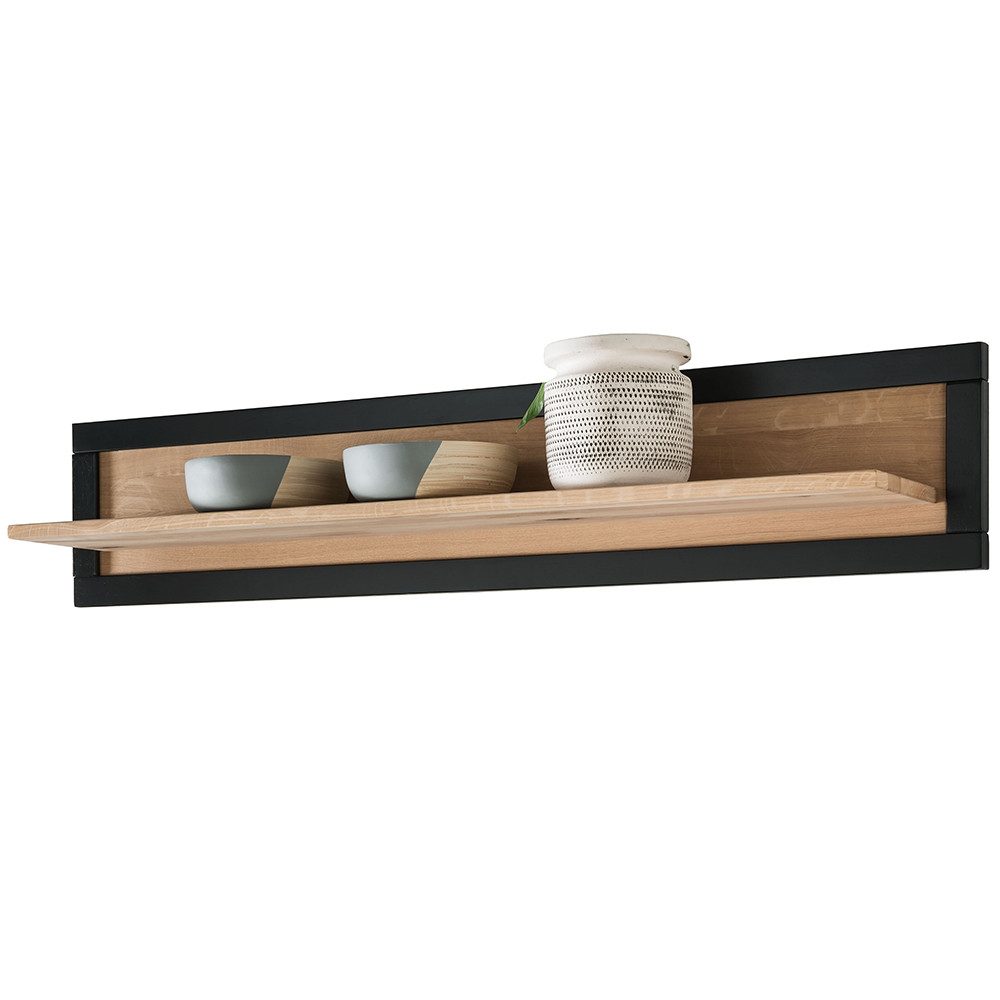 Lomadox Wandregal WINCHESTER-69, Regal Hängeregal Wandboard modern in massiver geölter Wildeiche
