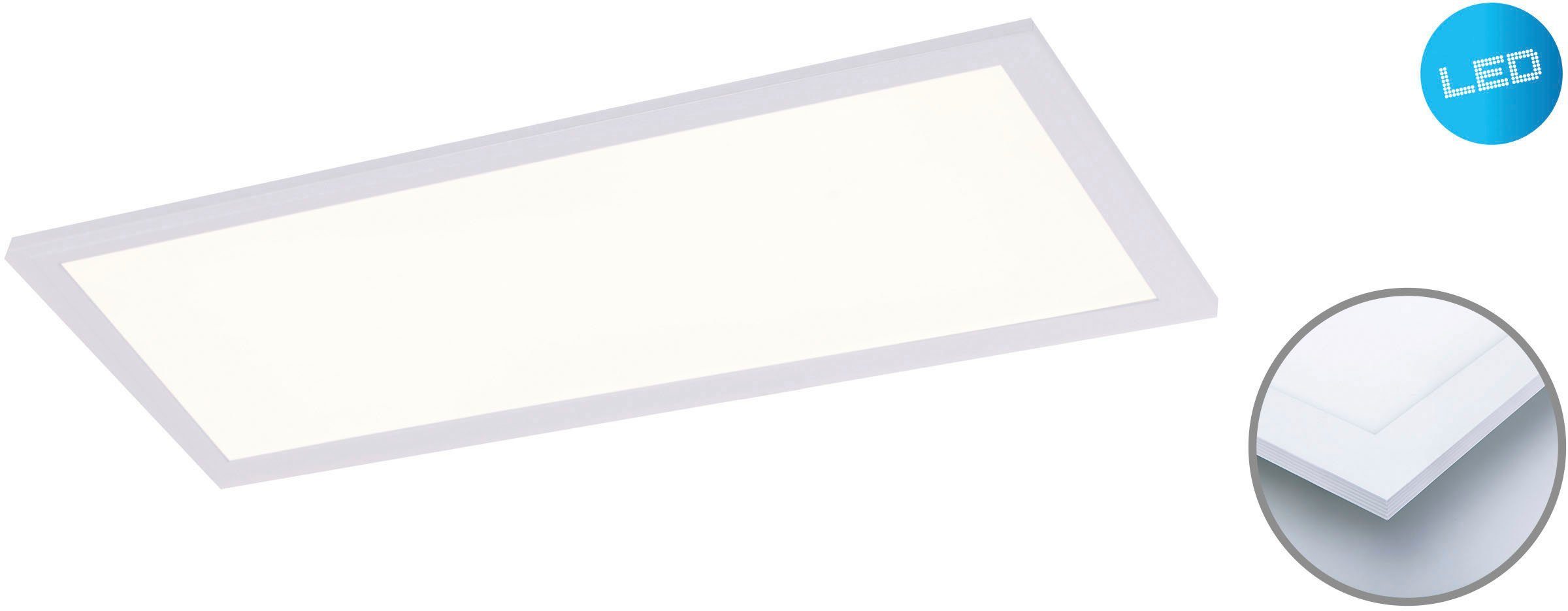 LED, Panel näve Länge LED LED fest Treiber Lichtfarbe integriert, weiß, neutralweiß, 59,5cm, Nicola, Neutralweiß, inkl.