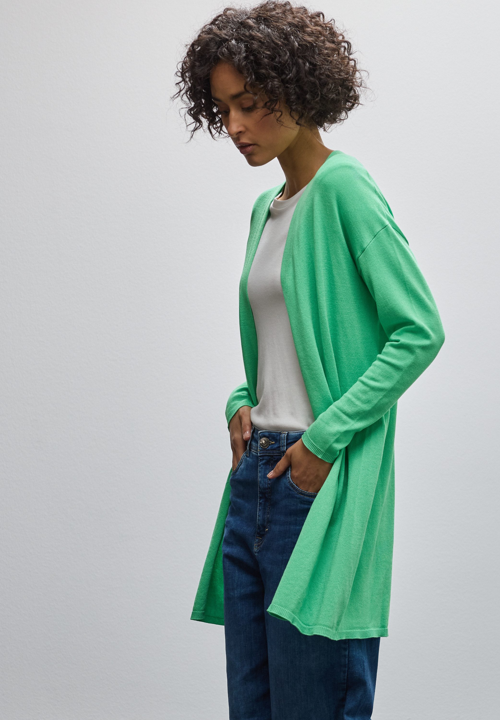 STREET ONE Strickjacke aus softer Viskose