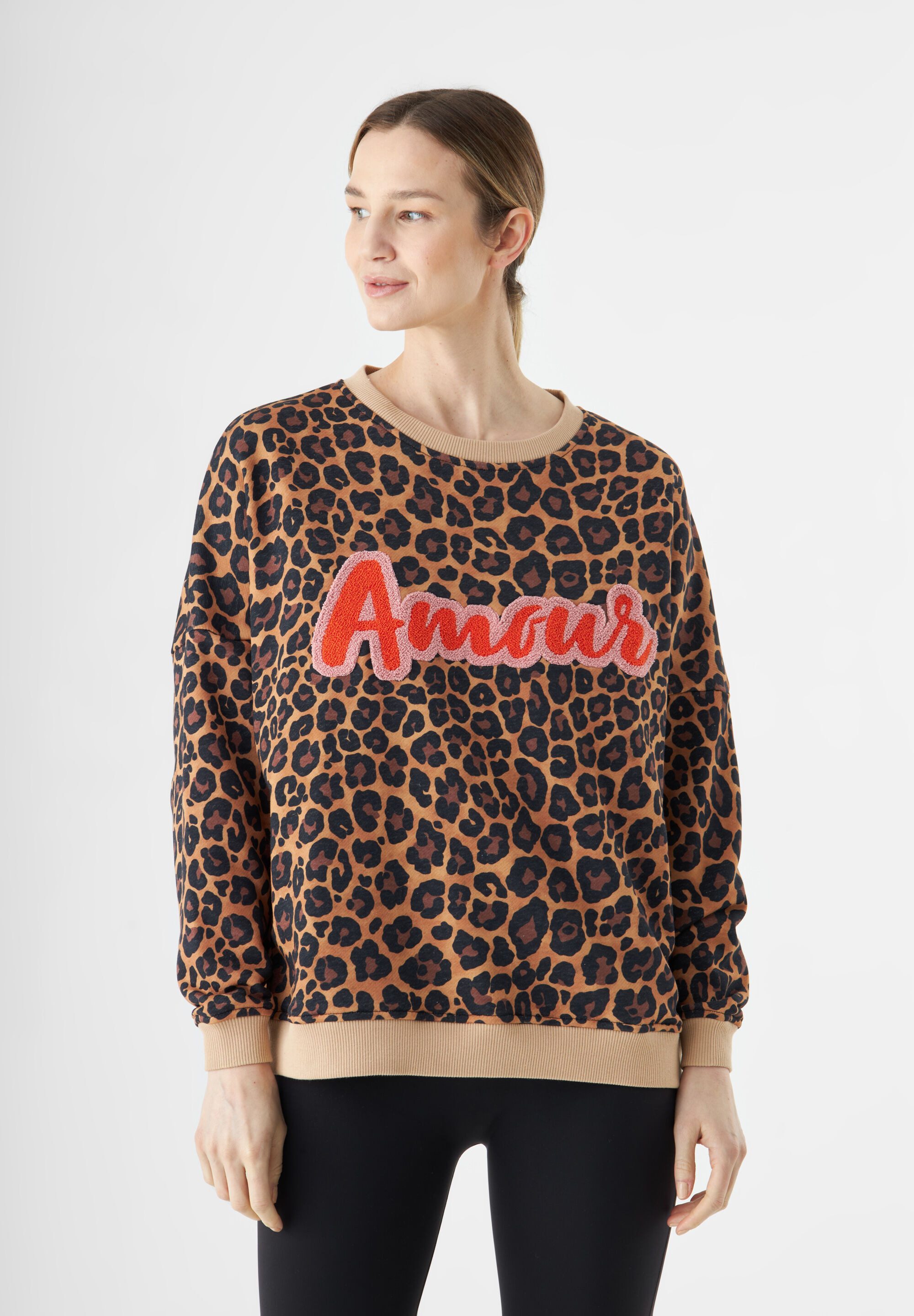 Codello Sweatshirt (1-tlg) im Leopardenmuster