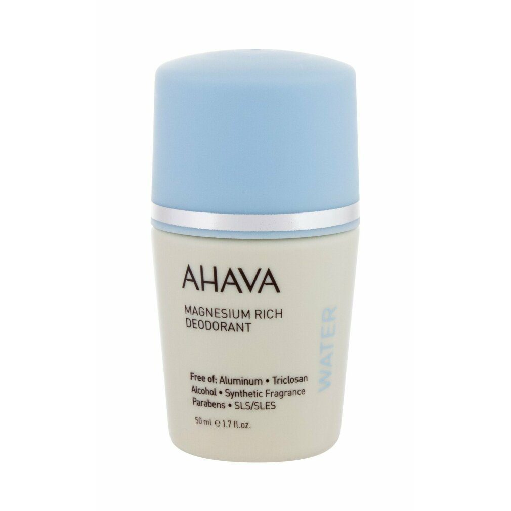 AHAVA Deo-Zerstäuber Ahava Deadsea Water Roll on Mineral Deodorant Alle Hauttypen 50 Ml