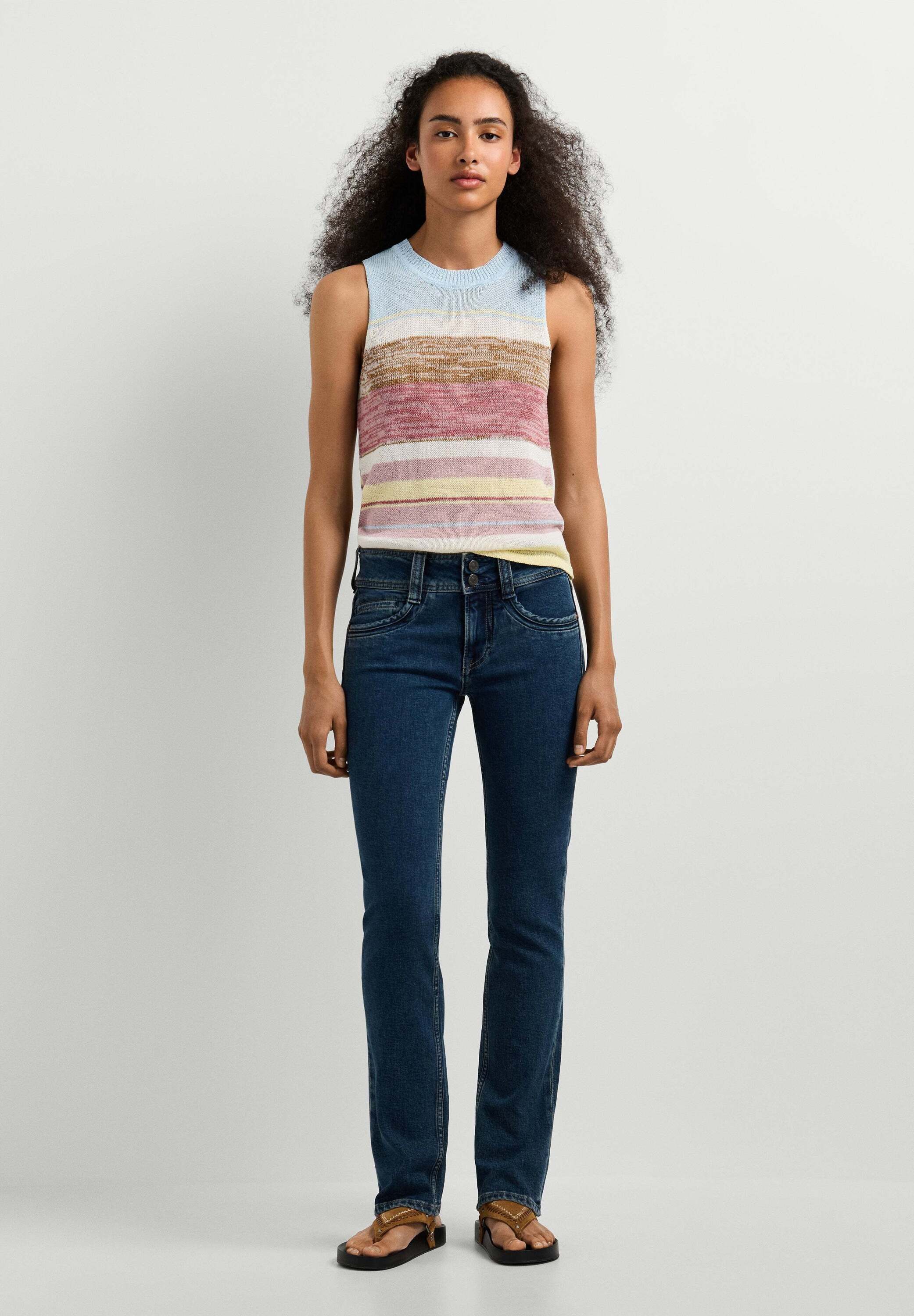 Pepe Jeans Slim-fit-Jeans slim fit jeans SLIM JEANS MW GEN