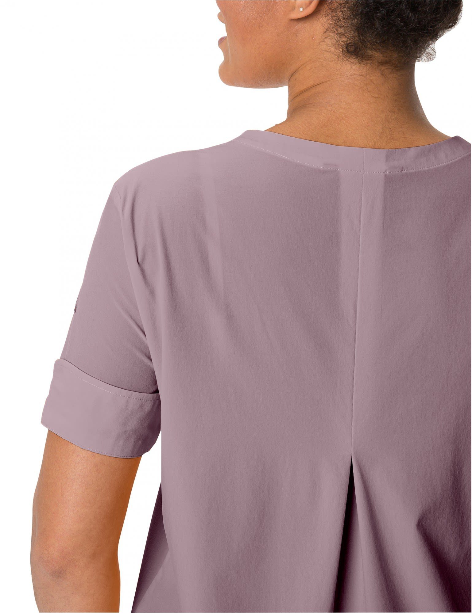 T-Shirt Damen Lilac VAUDE Vaude Shirt Womens Skomer Dusk Iii Kurzarm-Shirt