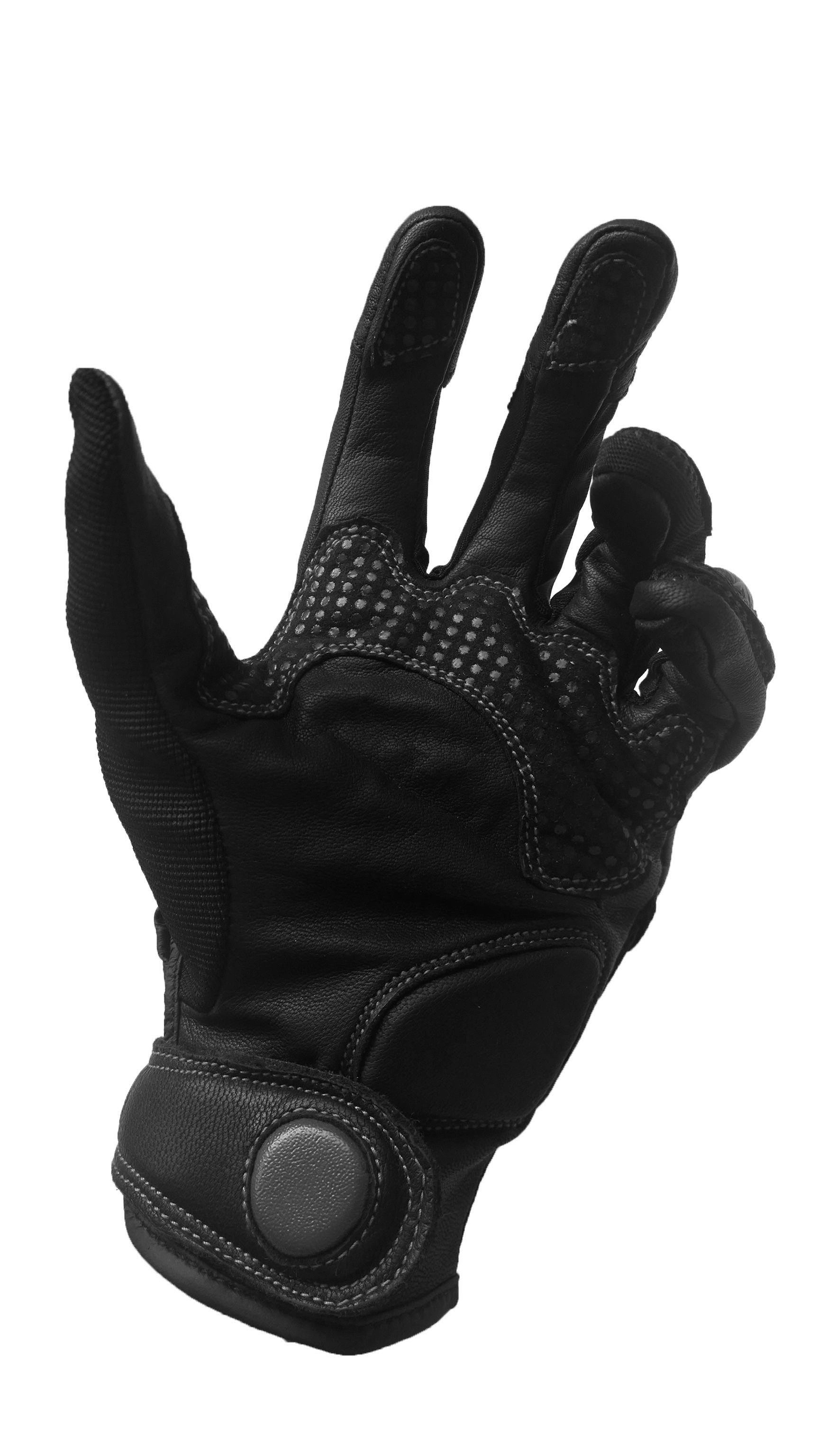 mit KQ07 Motorradhandschuhe Weitenverstellung NERVE