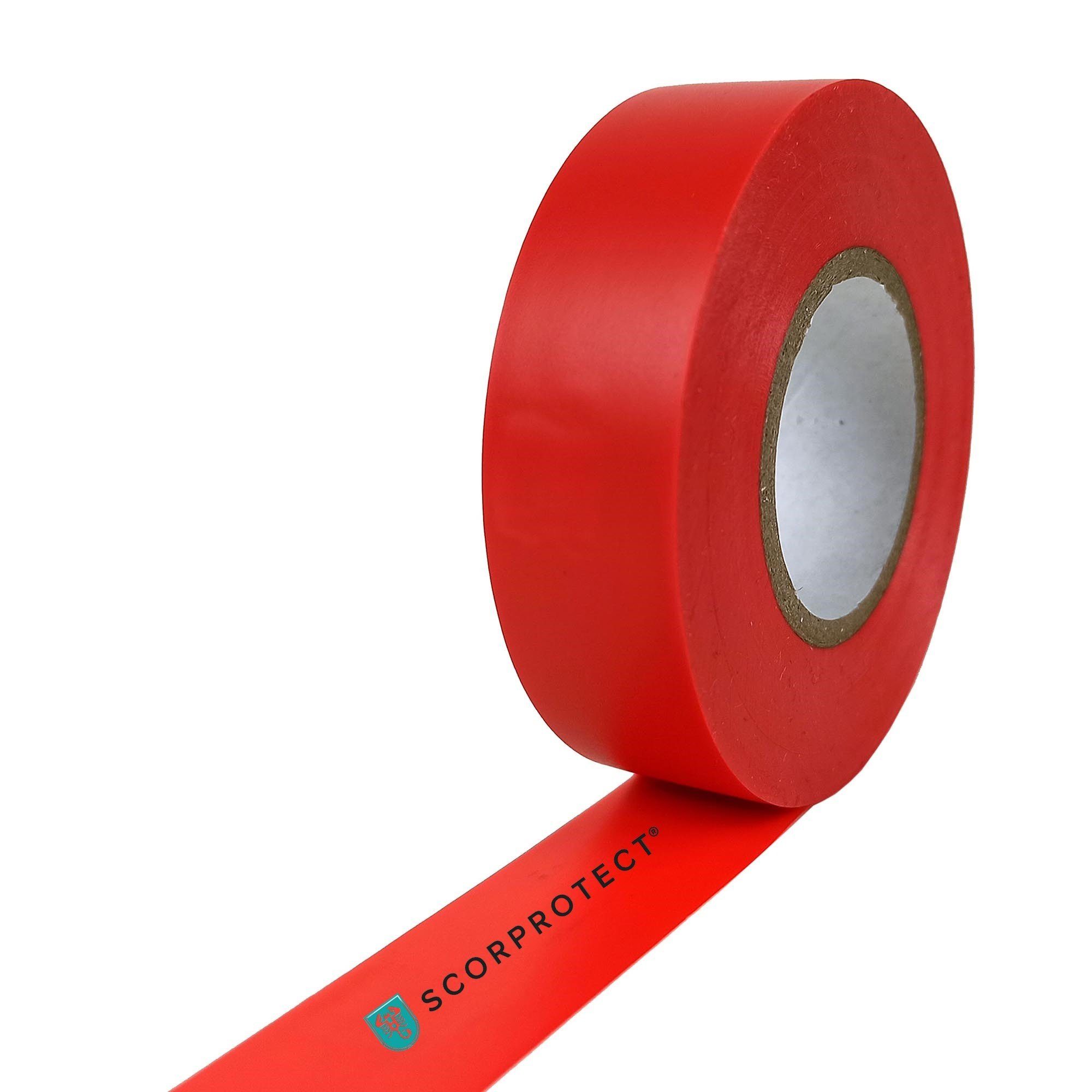 Scorprotect® Klebeband Scorprotect ® PVC Klebeband rot 19 mm x 25 m