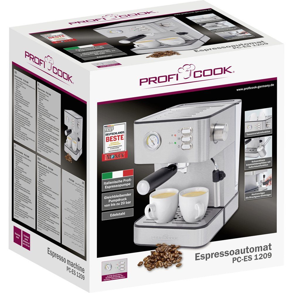 ProfiCook Espressomaschine 501209