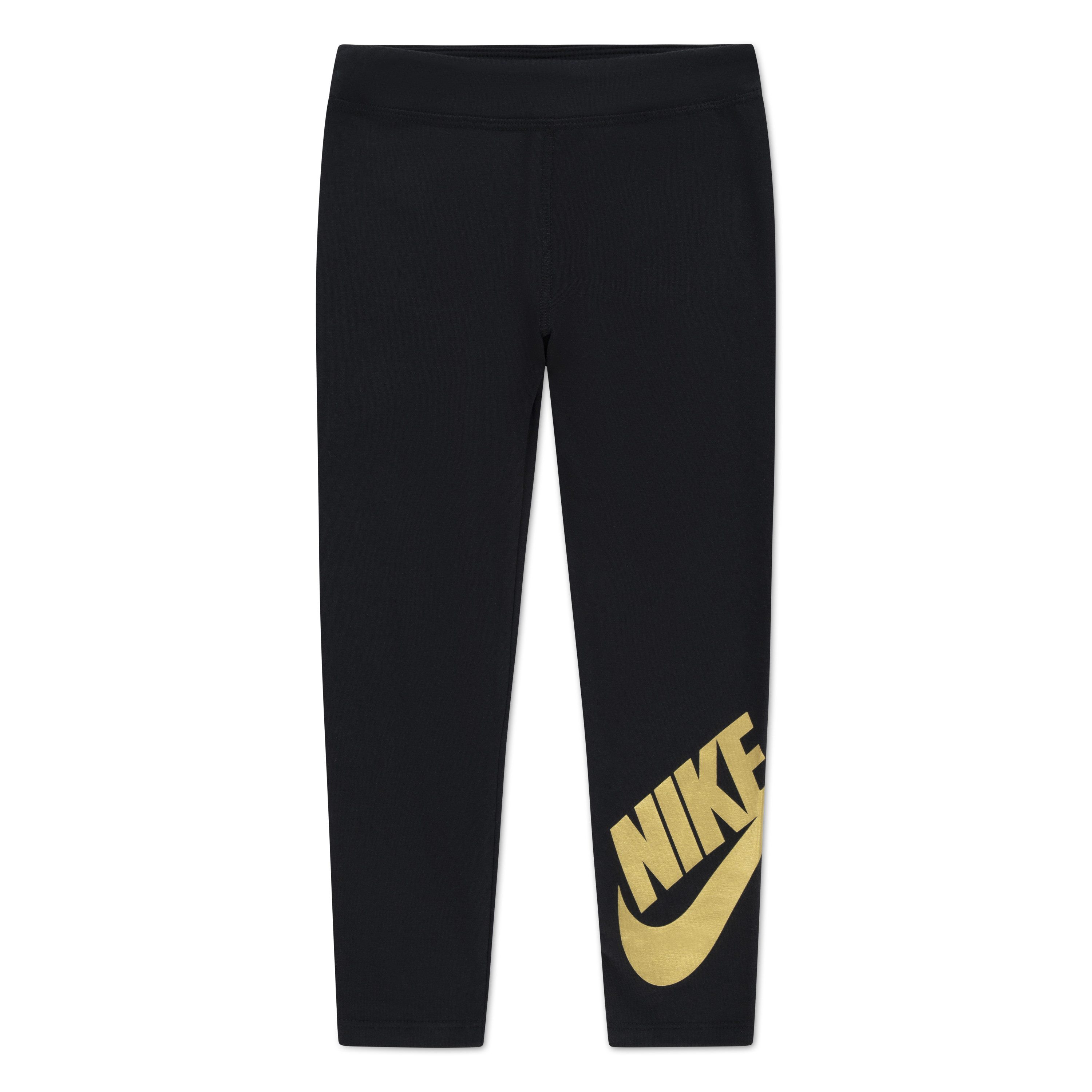 Nike Sportswear Leggings NKG CLUB HBR HIGH RISE LEGGING (1-tlg) sportlicher Stil, für Kinder, aus Baumwolle und Elasthan