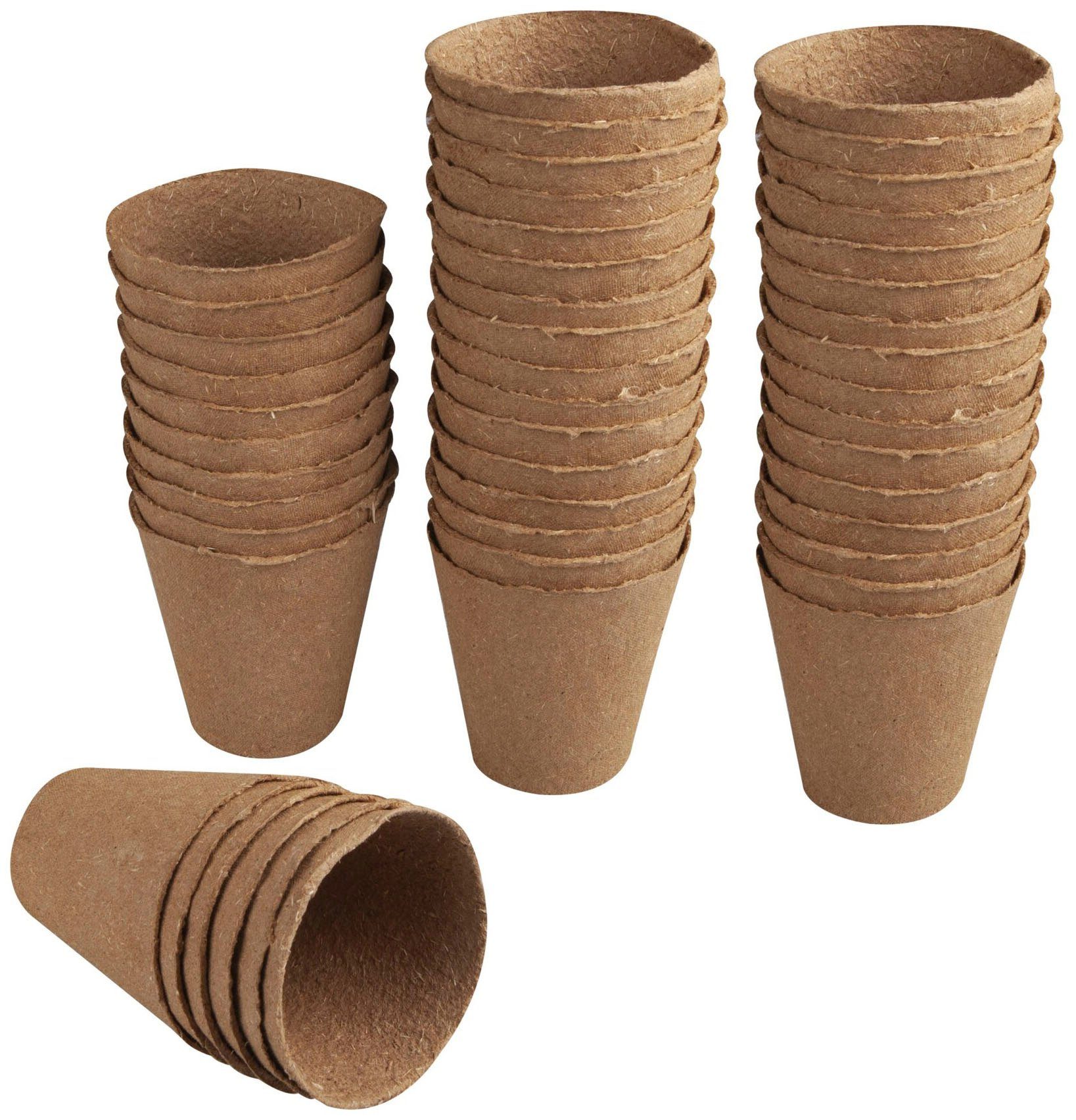 Windhager Anzuchttopf (Set, 48 St), torffreie Anzuchttöpfe, rund, Ø 8cm. € 21,27