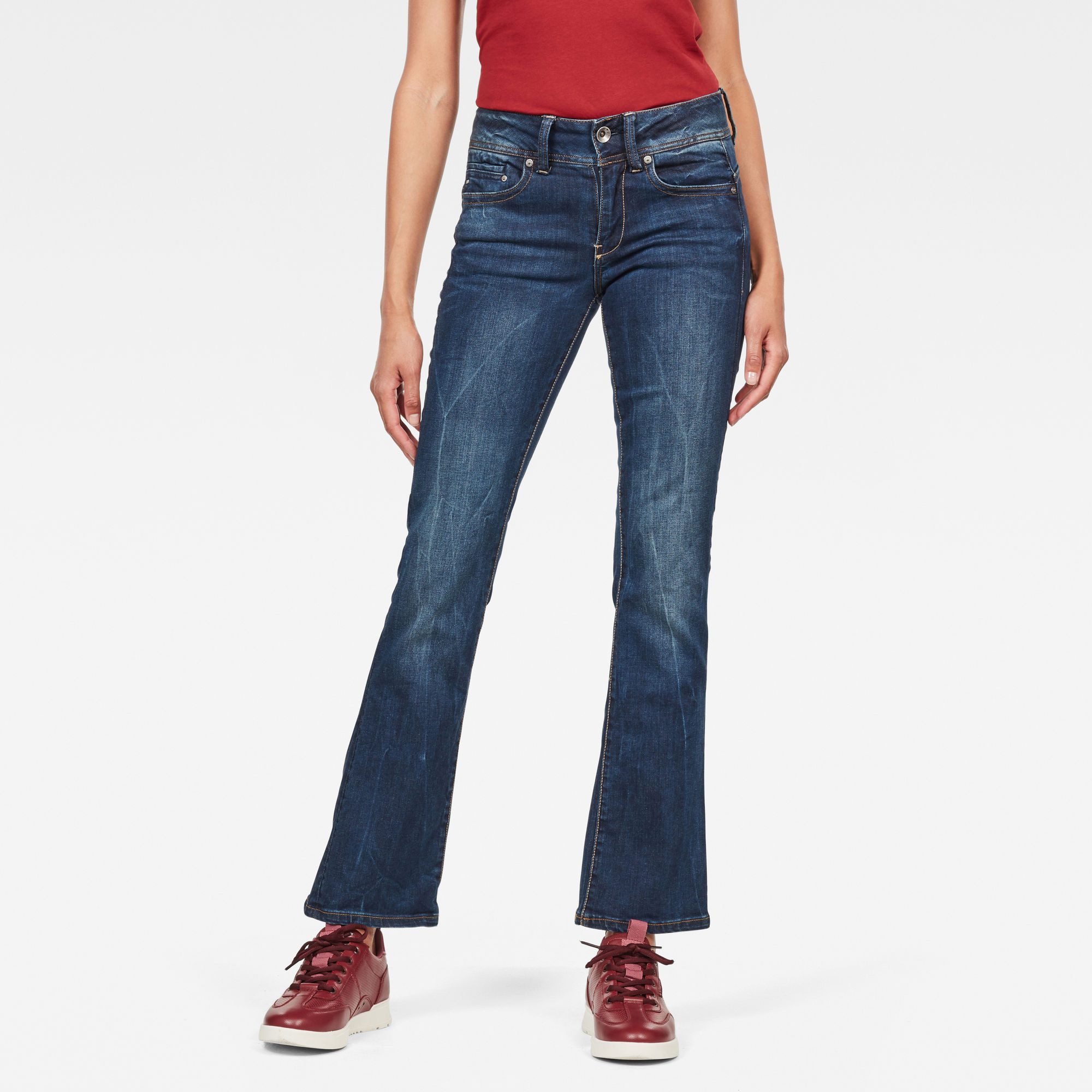 G-STAR Bootcut-Jeans Midge Saddle Bootcut