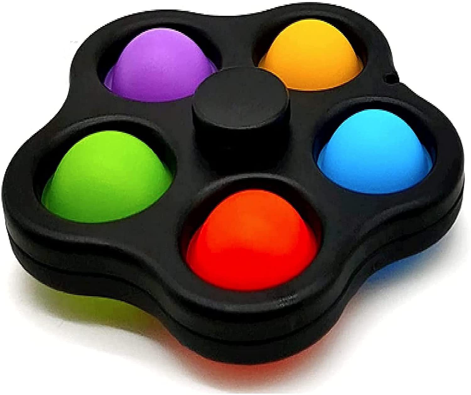 soma Fidget-Gadget Simple Dimple Spinner schwarz Fidget Spinner Toy  Antistress Spie