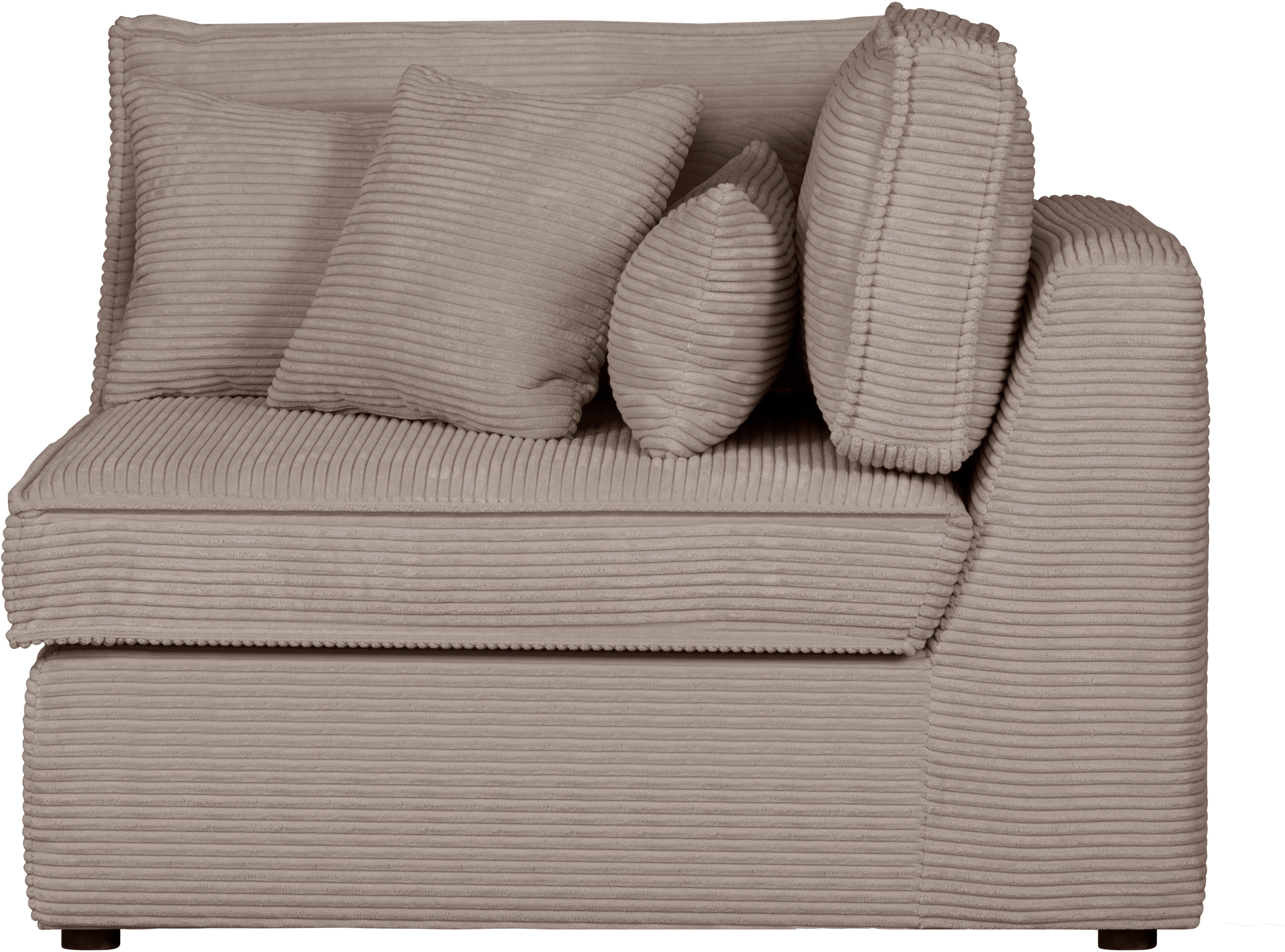 OTTO home Sofa-Eckelement Florid, Teil eines Modulsofas, fester Sitzkomfort, auch in Cord