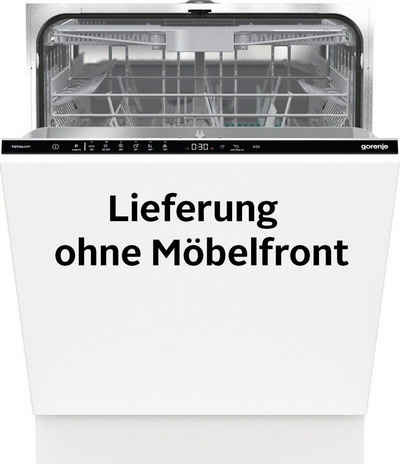 GORENJE vollintegrierbarer Geschirrspüler, GV 16 D, 11 l, 16 Maßgedecke, TotalDry autom. Türöffnung