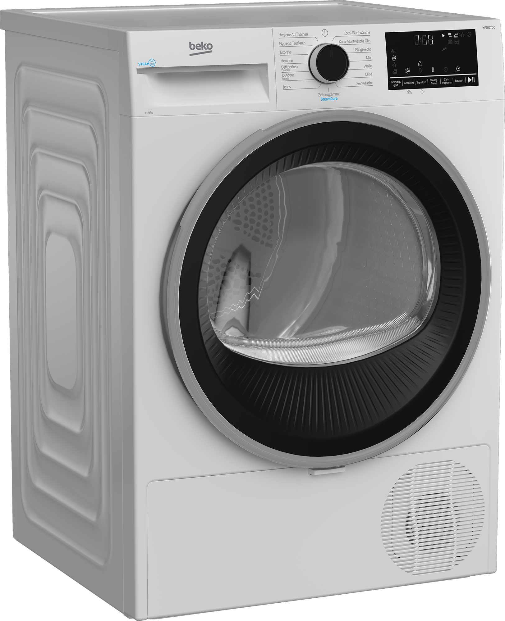 BEKO Wärmepumpentrockner B5T68219, 10 Jahre Motorengarantie, Schontrommel