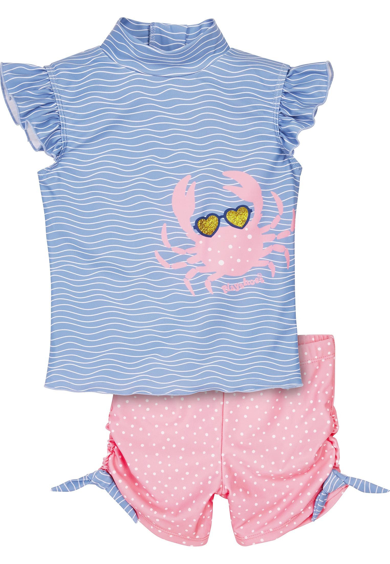 Playshoes Badeanzug Playshoes UV-Schutz Bade-Set Krebs