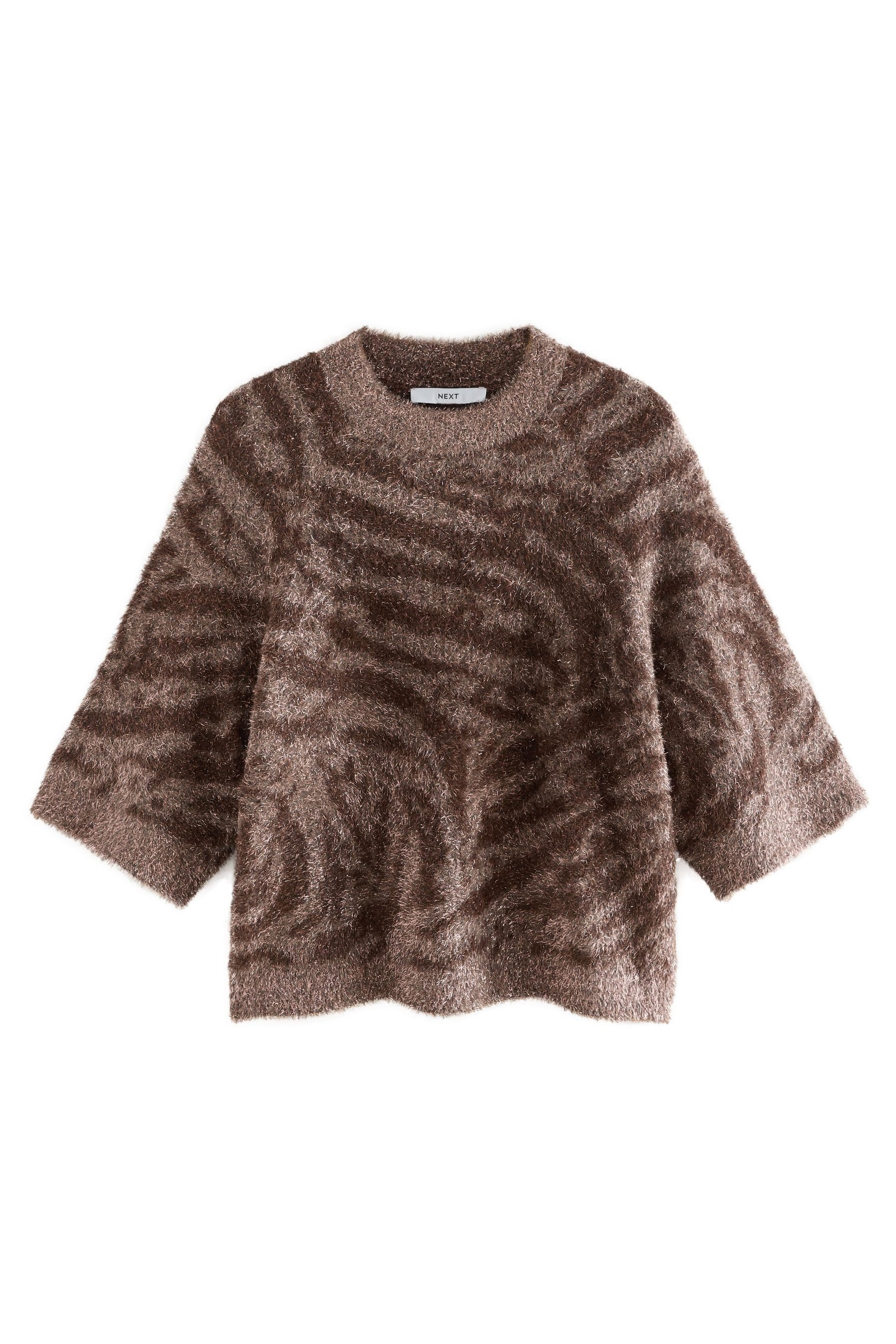 Next Strickpullover T-Shirt mit halblangen Ärmeln günstig online kaufen