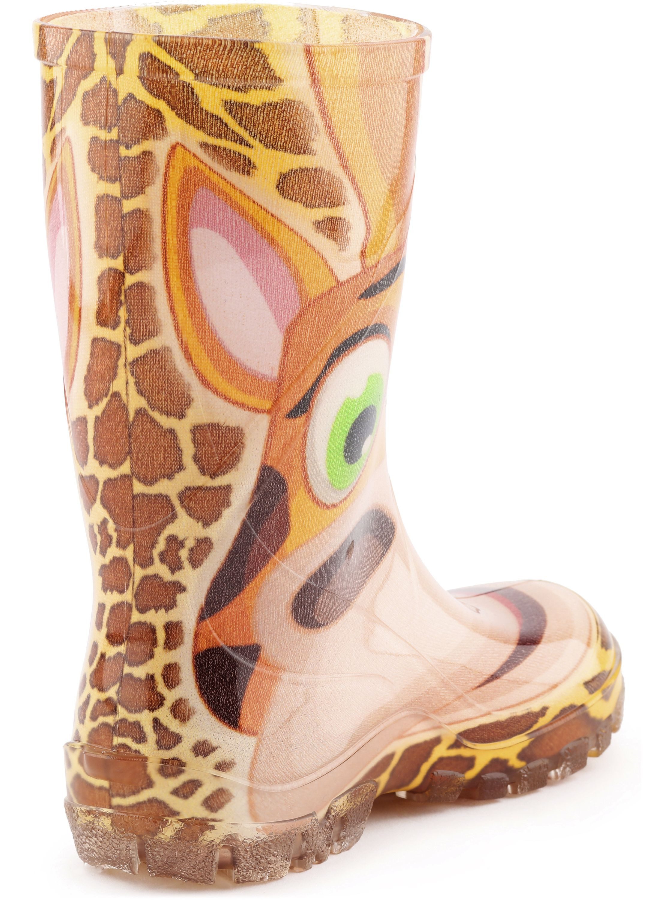 Ladeheid Kinder PVC Regenstiefel KL002BW Gummistiefel