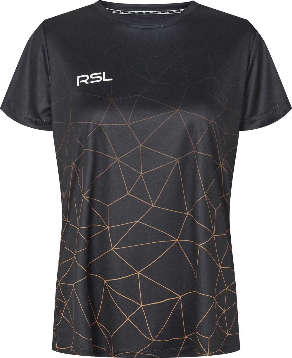 RSL Trainingsshirt Jane (100% Polyester, schnelltrocknend) schwarz Damen