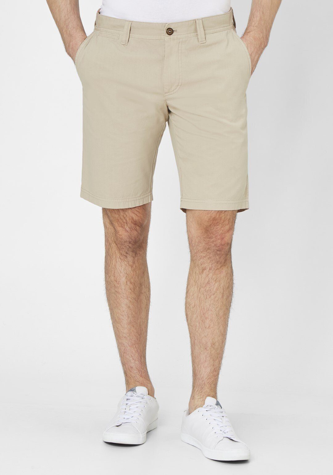 Redpoint Chinoshorts Surray sommerliche Shorts aus reiner kitt Baumwolle