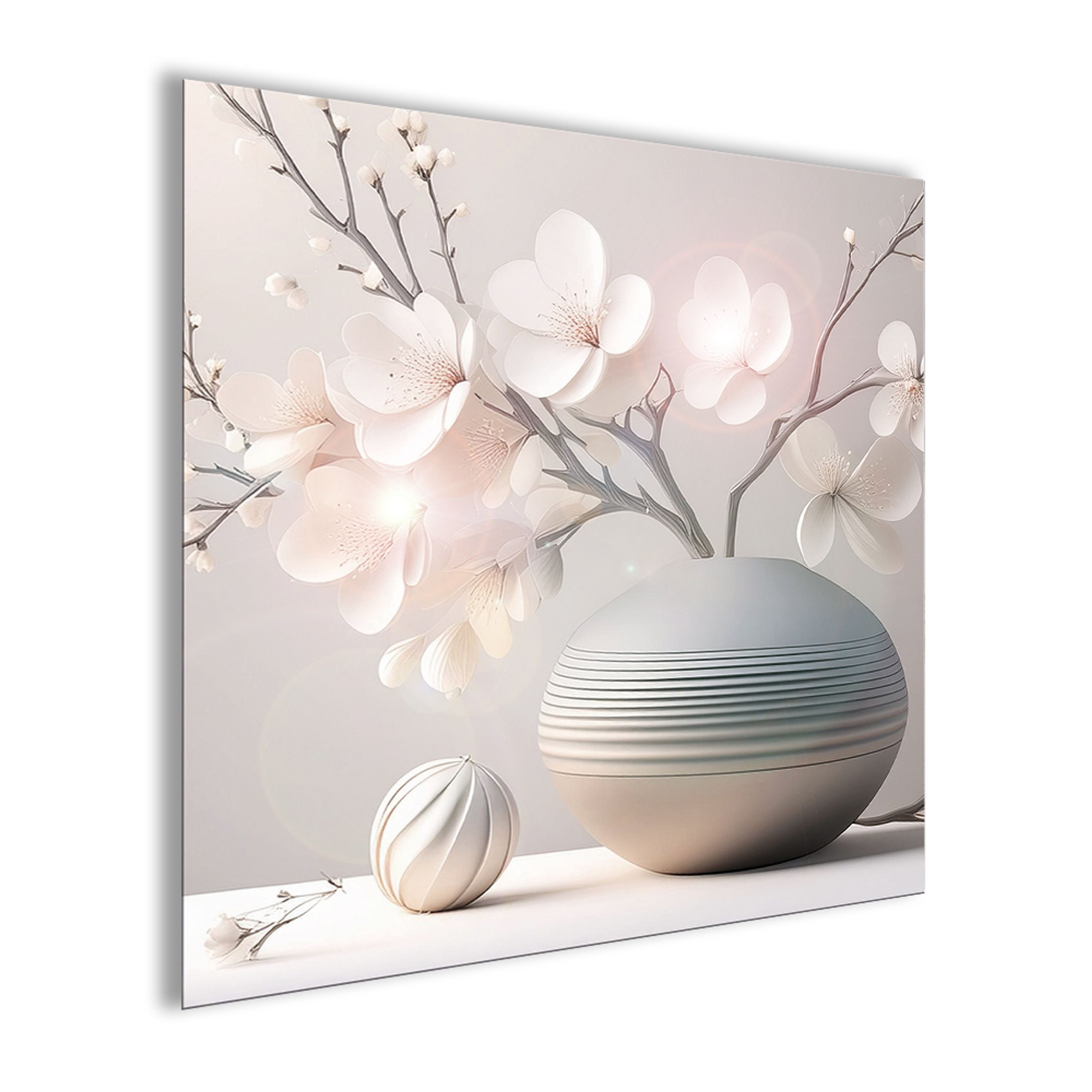 artissimo Glasbild Glasbild 50x50cm Bild aus Glas helles, modernes Bild in günstig online kaufen