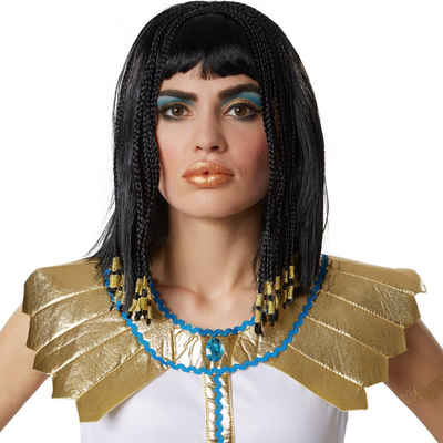 dressforfun Kostüm-Perücke Perücke Kleopatra kurz