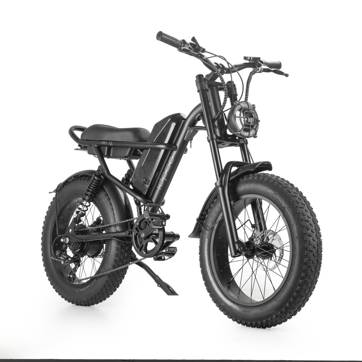 Fangqi E-Bike »20 Zoll Mountainbike, 500W Heckmotor, abnehmbarer 48V/15A  Akku«, Kettenschaltung, 500,00 W, (set, Mit intelligentem LCD-Bildschirm,  LED-Scheinwerfer)