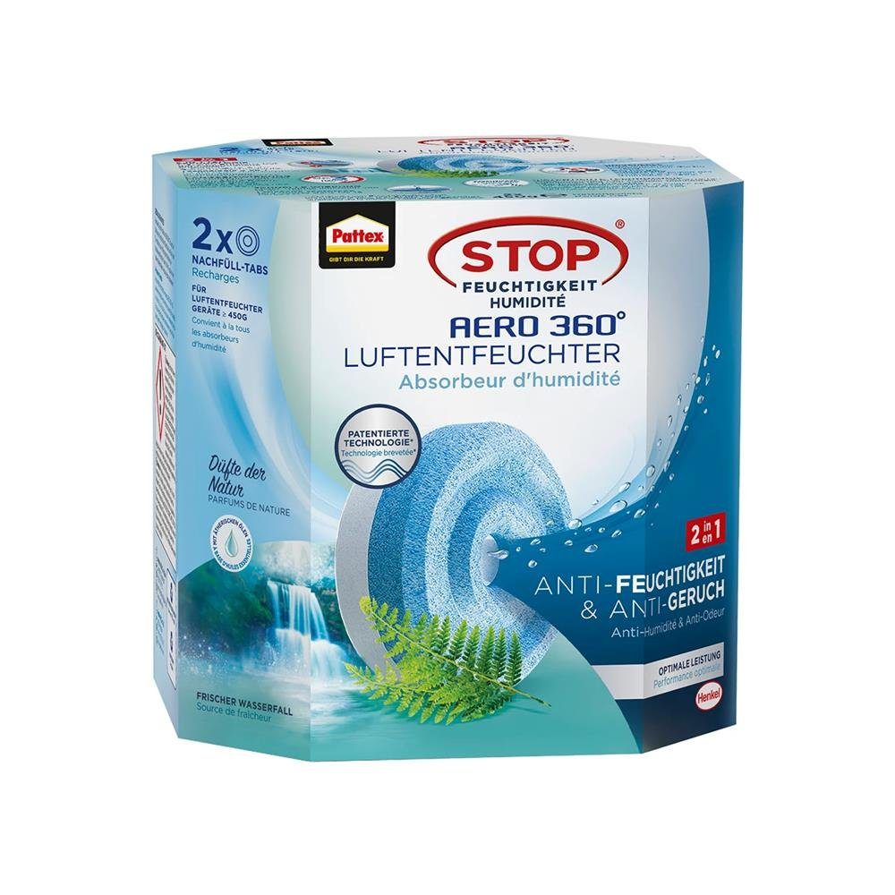 Pattex Luftbefeuchter 9H AHAWF Nachfülltabs AERO 360°, Luftentfeuchter 2 x günstig online kaufen
