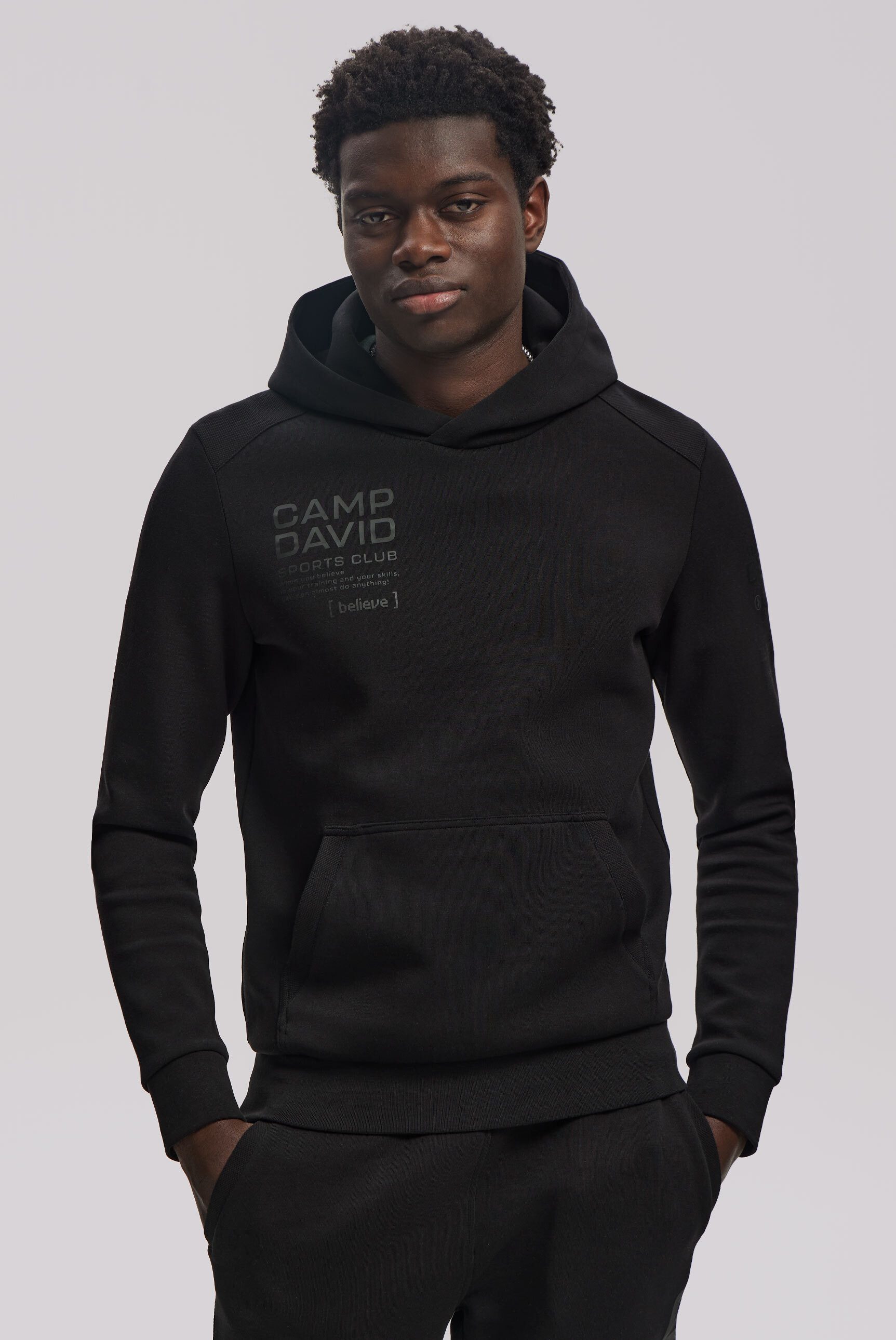 CAMP DAVID Kapuzensweatshirt mit Kängurutasche günstig online kaufen