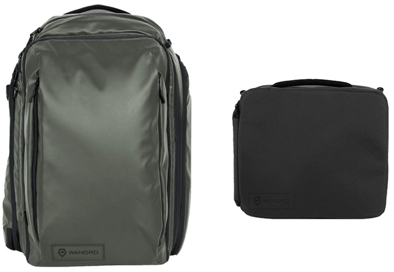 Wandrd Fotorucksack Transit 45L Travel Backpack Wasatch Green Essentia