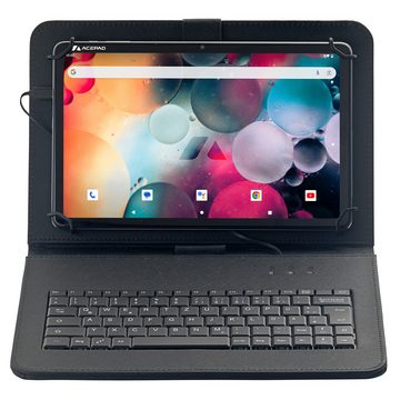 Acepad A170T Tablet (10.4", 256 GB, Android, 4G (LTE) + Wi-Fi, 8+8GB RAM, 10", 2K In-Cell Display, Premium Tablet, mit USB-Tastatur)