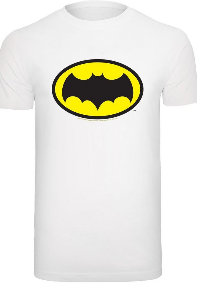 F4NT4STIC Kurzarmshirt Herren Batman TV Series Logo -BLK with T-Shirt Round  Neck (1-tlg)