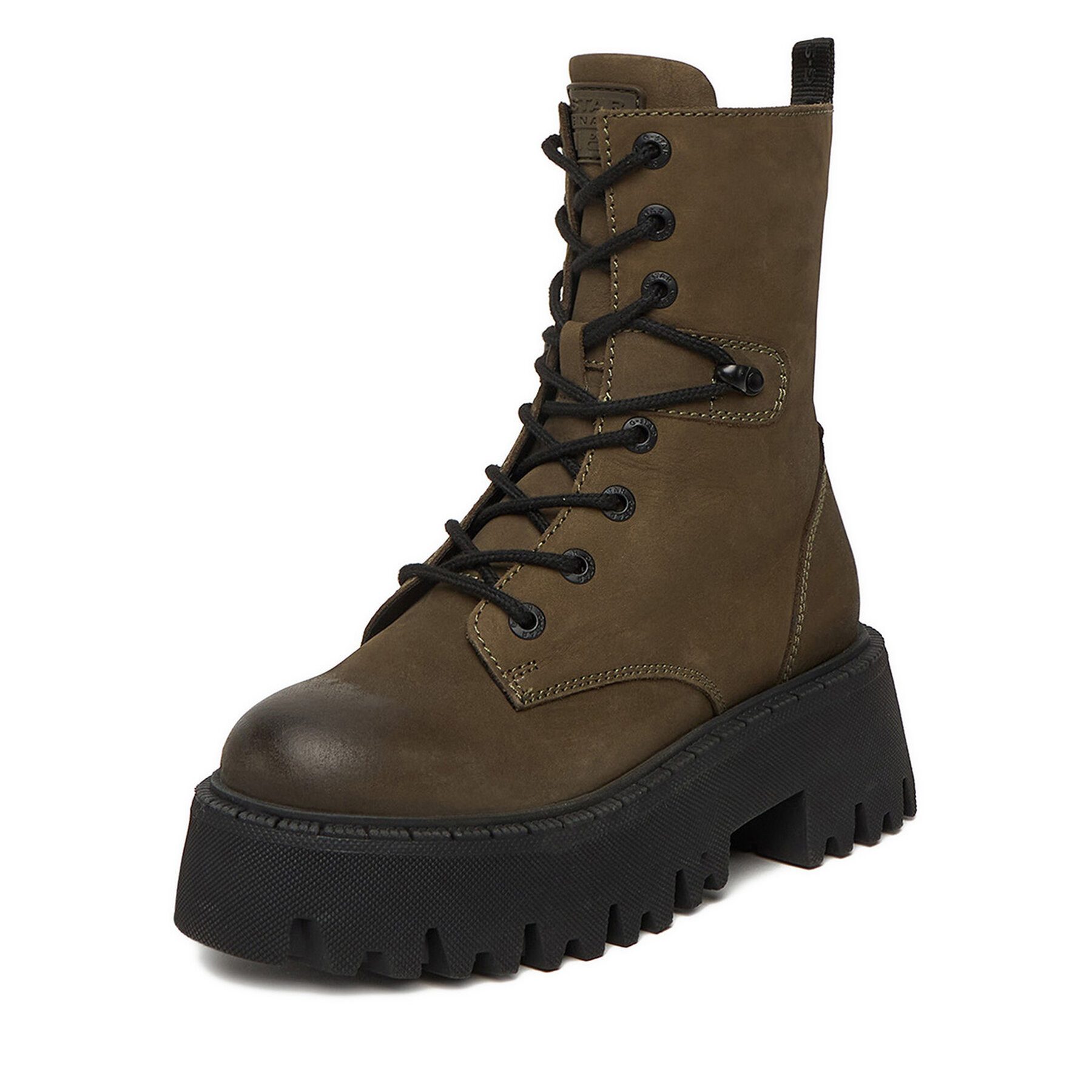 G-STAR G Star Raw Damen Stiefel STAR RAW-CEO-WI34-MANYA-03 Khaki Stiefel