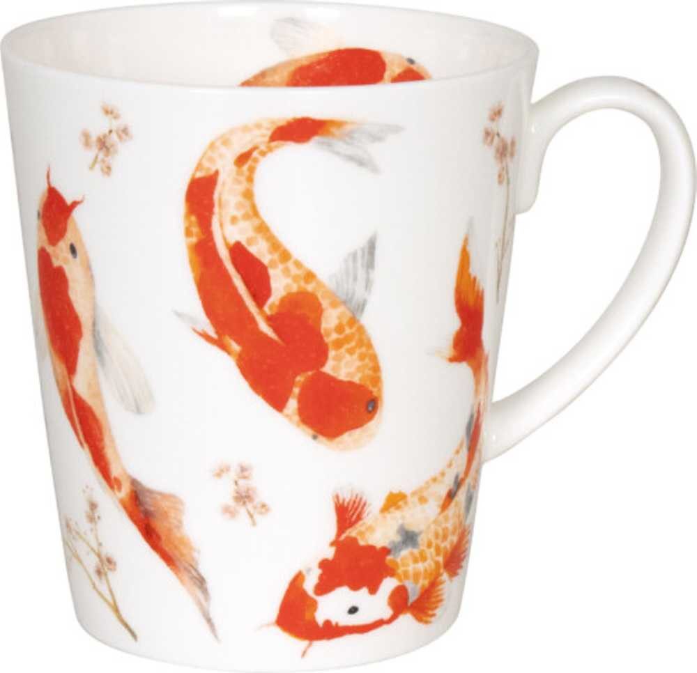 Könitz Tasse Wunderbar Koi Jumbotasse Fine Bone China 0,48 L, 1-tlg.