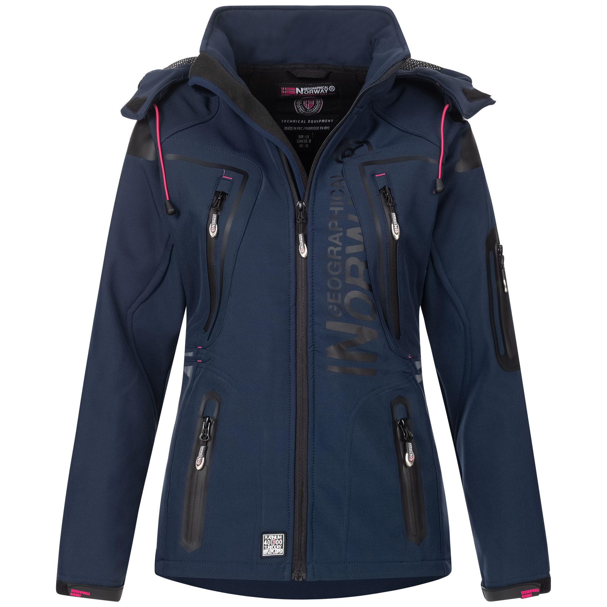 Geographical Norway Softshelljacke Damen Outdoor Windbreaker günstig online kaufen