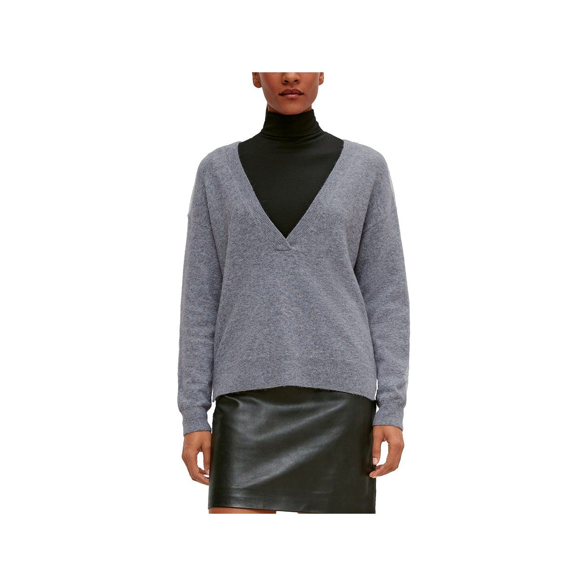 Comma Longpullover kombi (1-tlg)