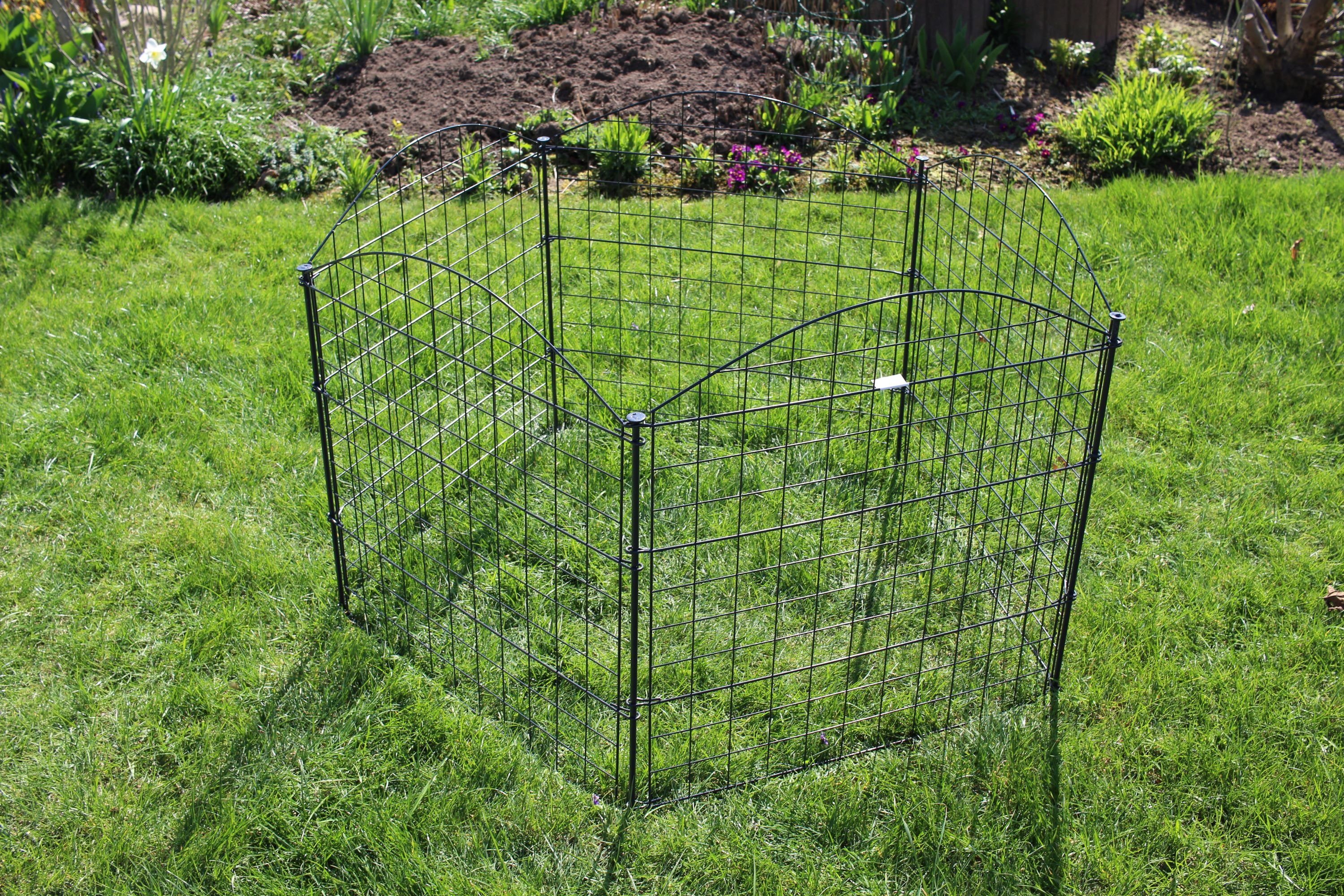 HC Garten & Freizeit Metallzaun mit günstig online kaufen