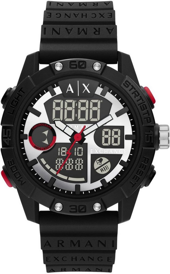 Sportliche Digitaluhr Digitaluhr EXCHANGE Herren ARMANI für AX2960,
