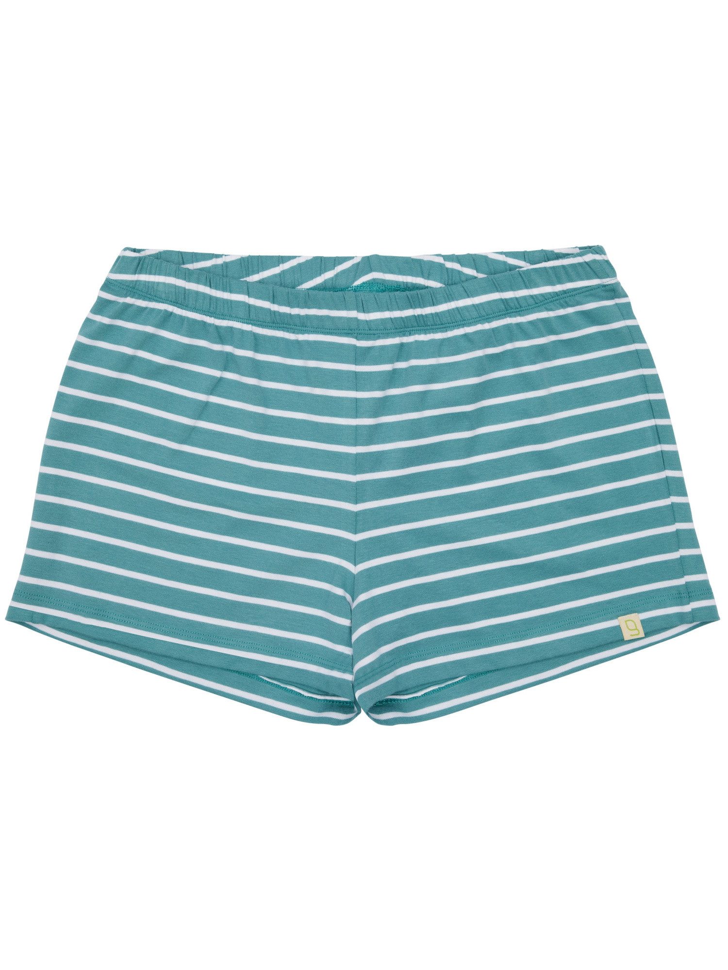 Pyjamashorts mit Streifen