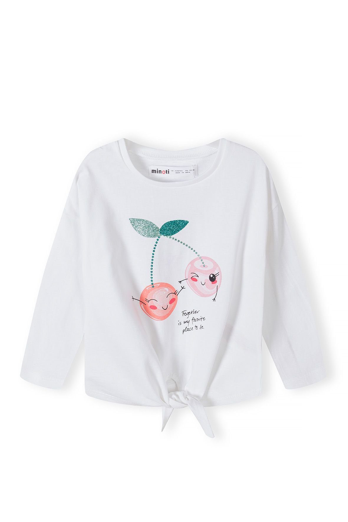 MINOTI Langarmshirt Langarm-T-Shirt mit Knoten (1y-8y) günstig online kaufen