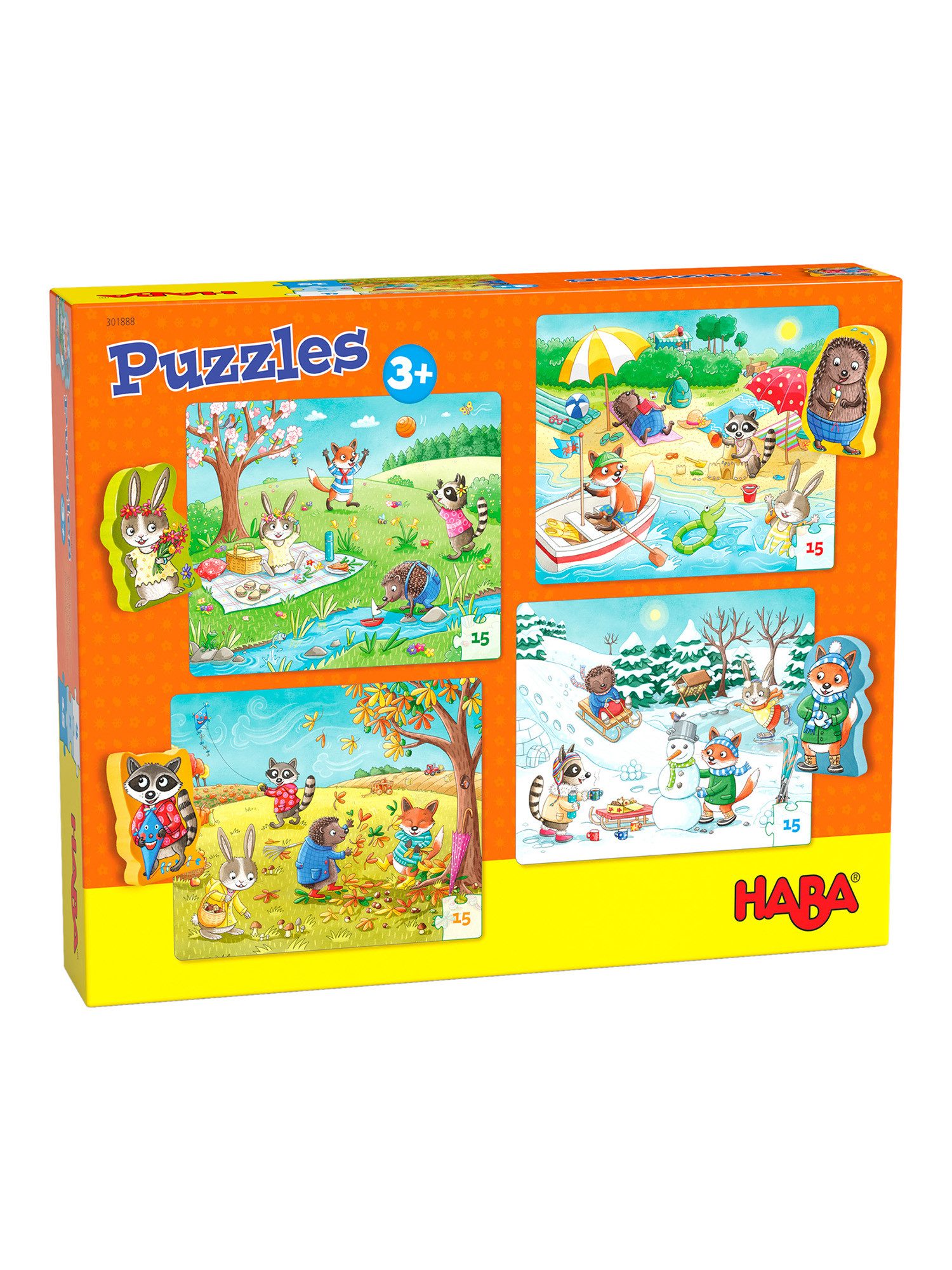 Haba Puzzle Jahreszeiten, Puzzleteile, unisex neutral günstig online kaufen