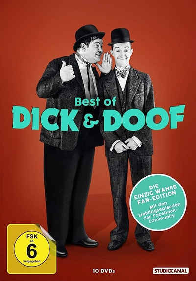 Studiocanal DVD Best of Dick und Doof 10 DVDs, (Set, 10-St., Best of), Best of Version