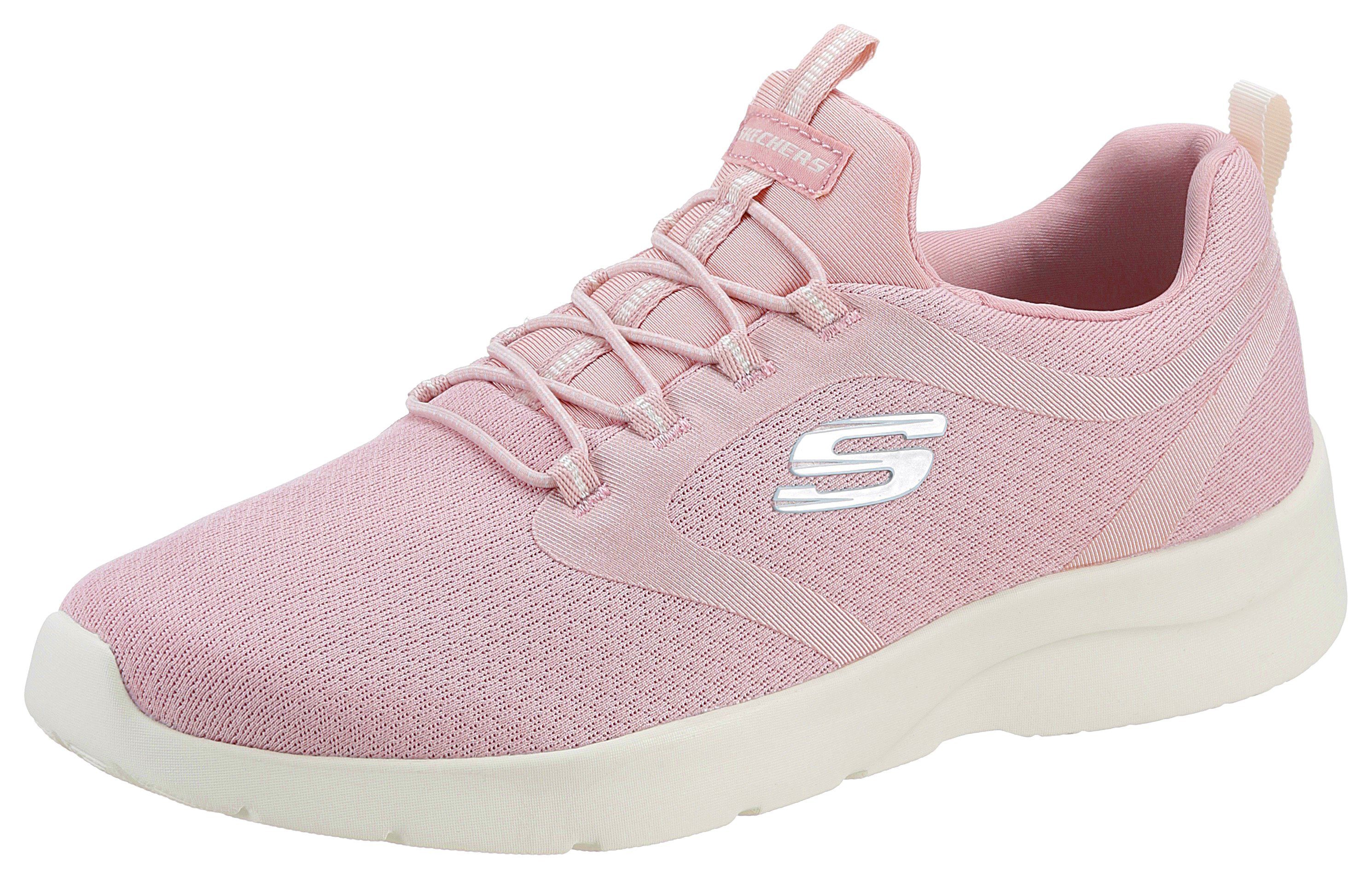 Sneaker Anziehlaschen zwei mit DYNAMIGHT 2.0 rosa praktischen Slip-On Skechers