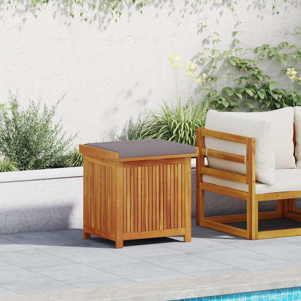 vidaXL Gartenbox Outdoor-Kissenbox 60x50x61 cm Massivholz