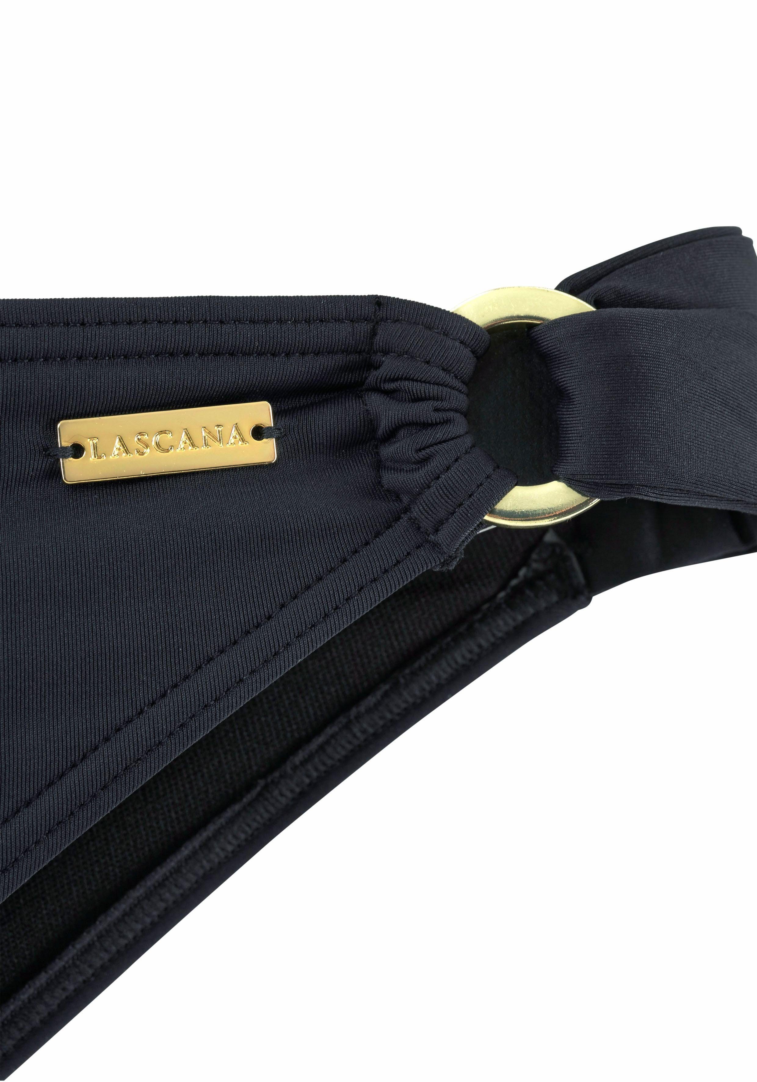 LASCANA Bikini-Hose Italy mit seitlichen Zierringen