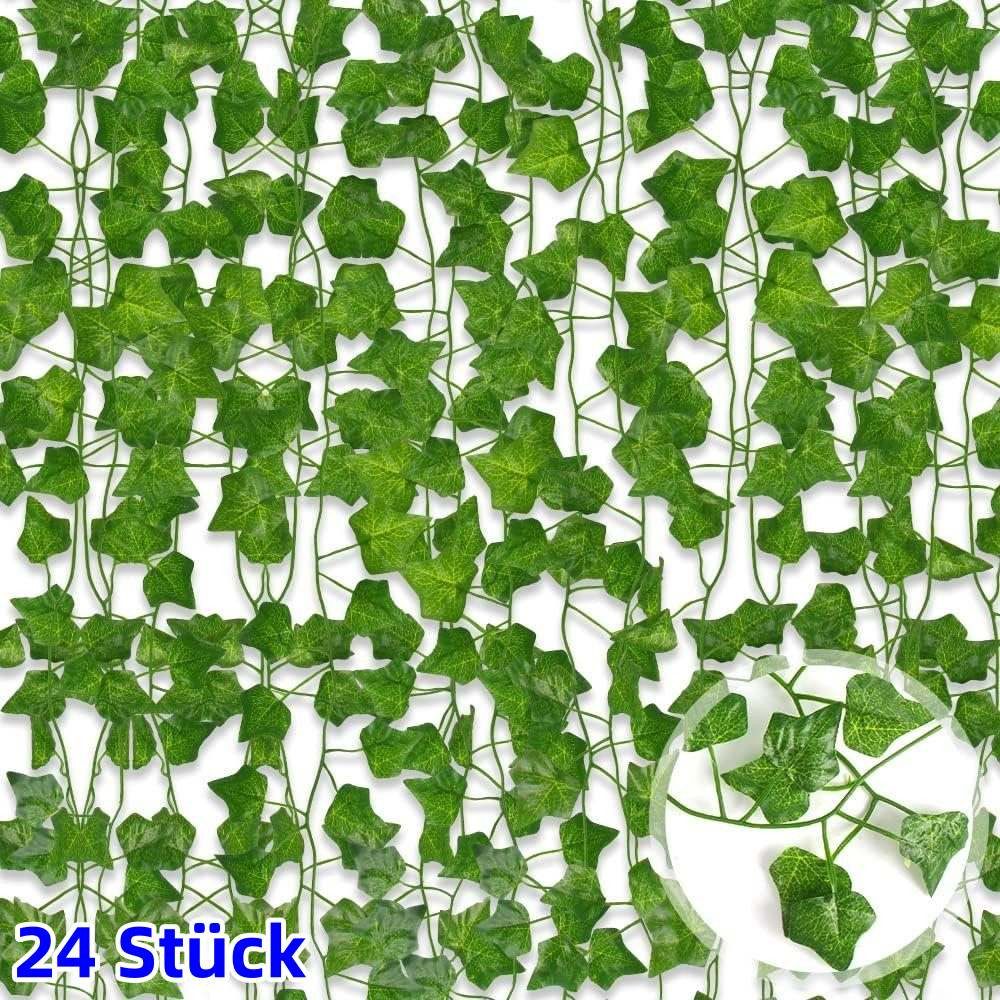 Kunstpflanze 12/24/36pcs 2.2 m Hängepflanze Künstliche günstig online kaufen