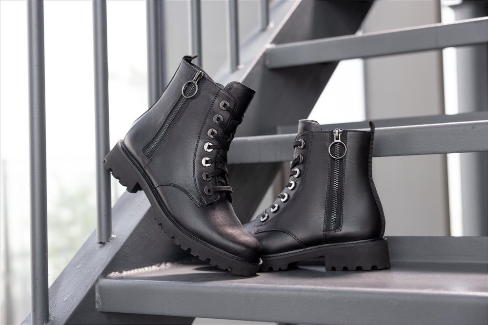 Remonte Schnürstiefelette Blockabsatz, Stiefelette, Schnürboots, im modischen Used Look