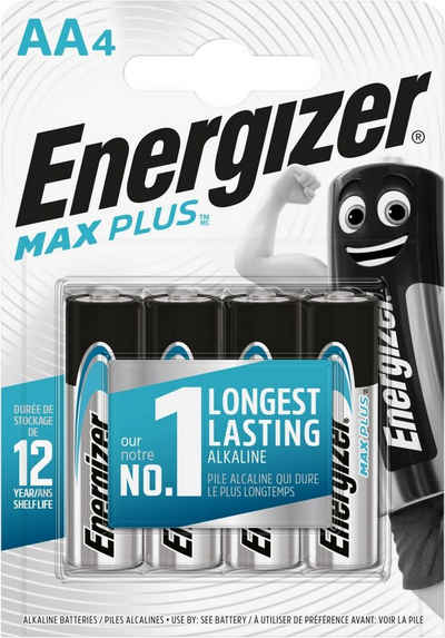 Energizer Energizer Alkaline Max Plus Mignon AA 1,5 V, 4er Batterie