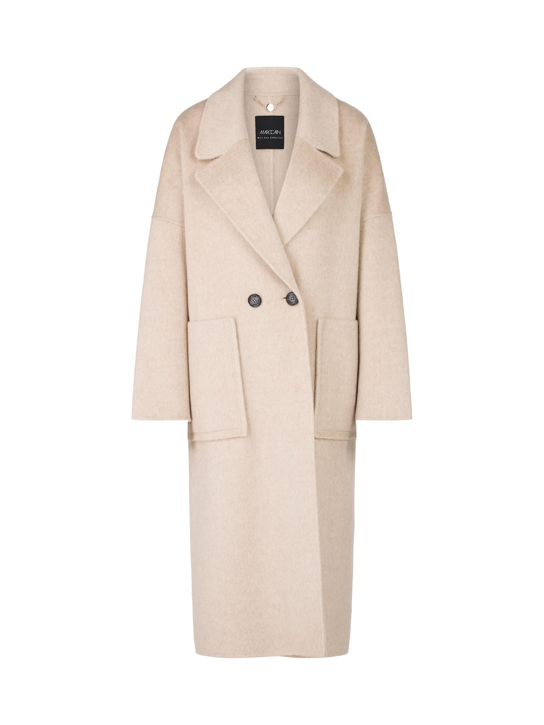 Marc Cain Strickmantel Luxuriöser Oversized Mantel - Oversized