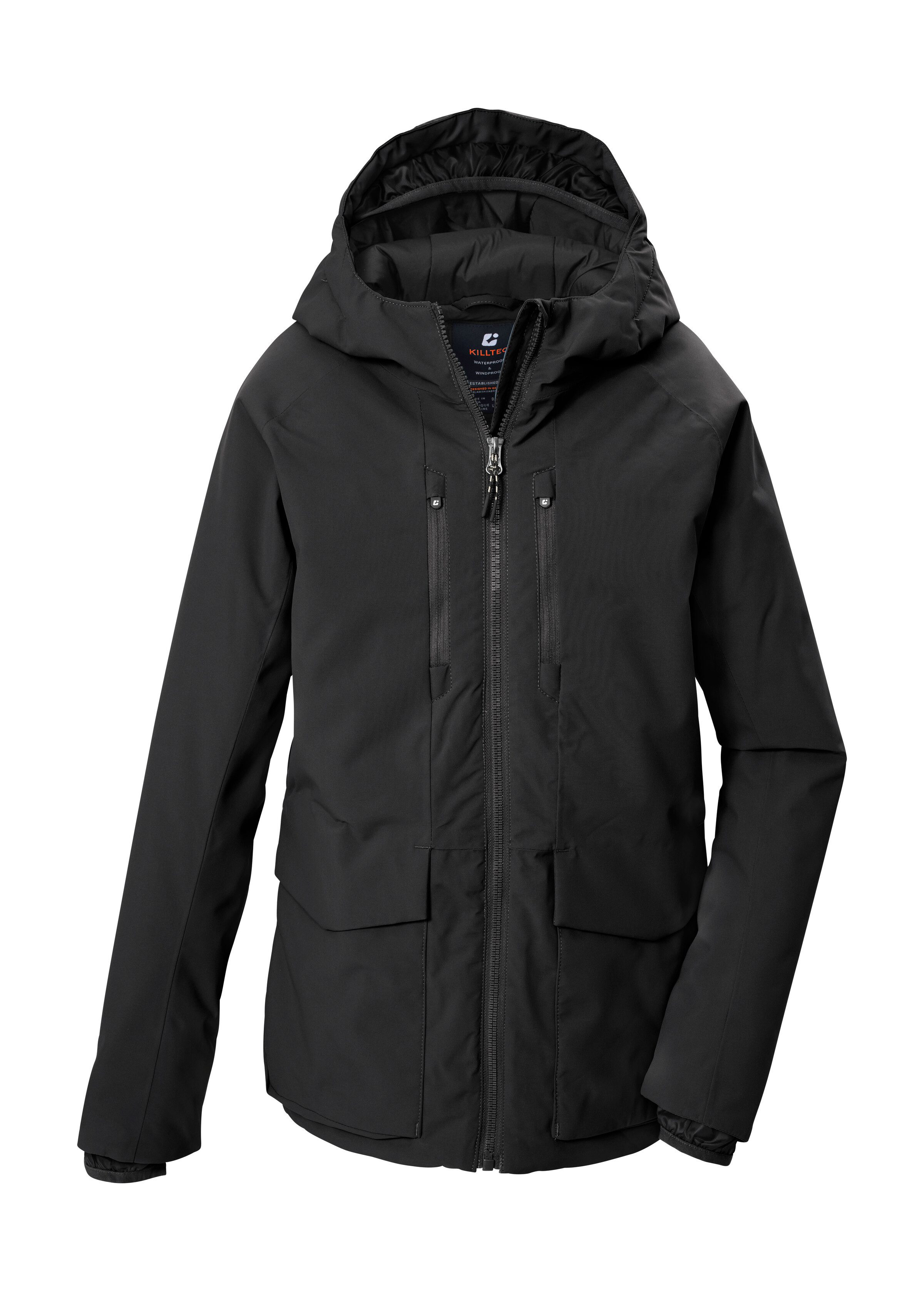 Killtec Funktionsjacke KOW 155 BYS JCKT Wind- und wasserdichte Kinderjacke mit Teflon EcoElite™ Imprägnierung