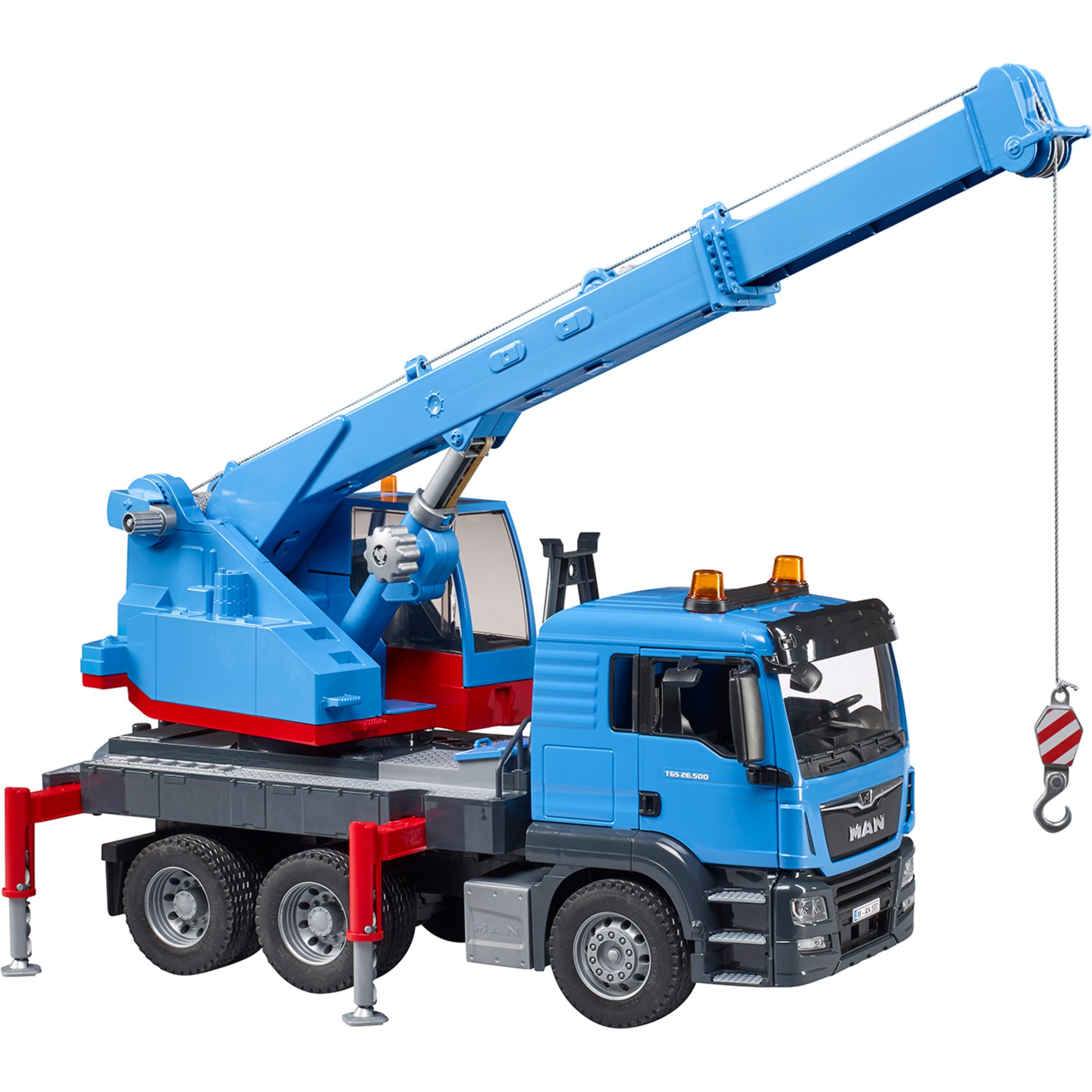Bruder® Spielzeug-Baumaschine bruder MAN TGS Kran-LKW, Modellfahrzeug